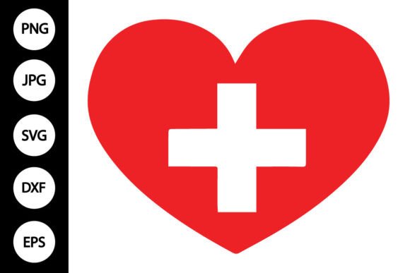 Heart Medical Cross SVG Review