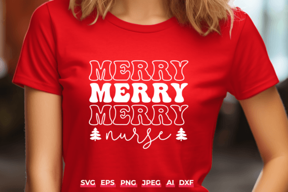 Merry Nurse Christmas SVG: Graphics and Crafts
