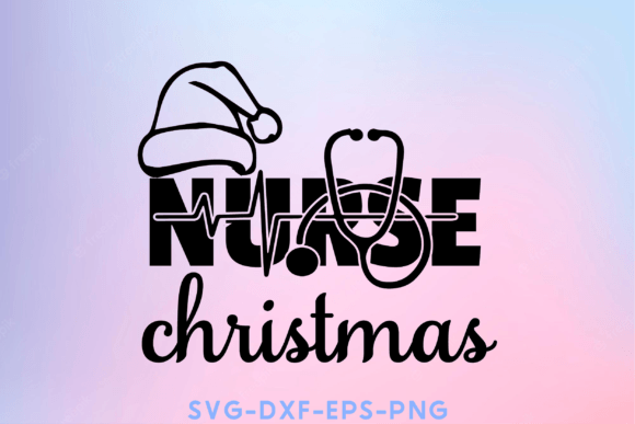 Nurse Christmas Svg