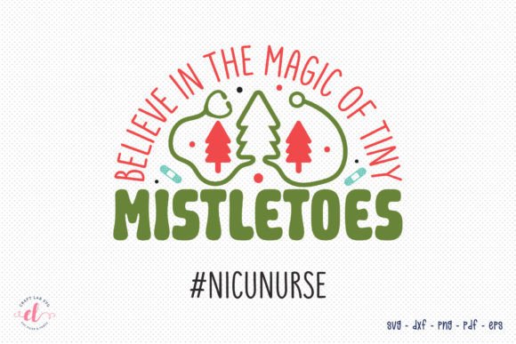 Nurse Christmas SVG Design: Graphics and Crafts for Holiday Branding