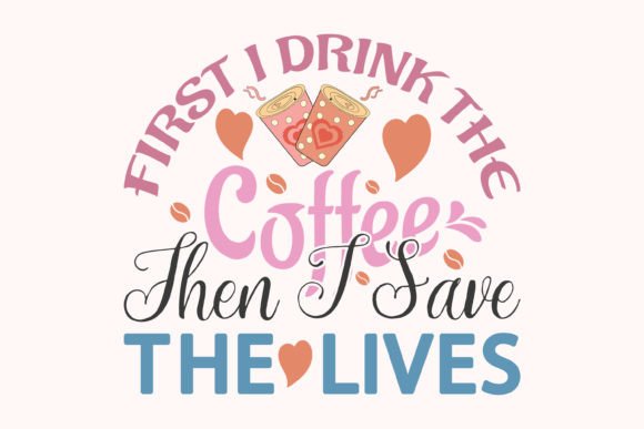 Nurse Coffee SVG-PNG Design: Graphics and Crafts for Real Publishing