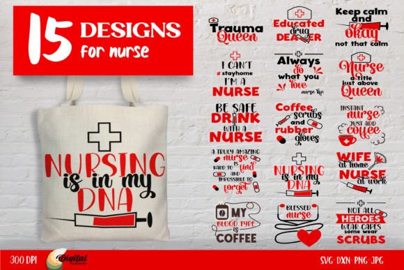 Nurse Designs SVG. Nurse Quotes SVG