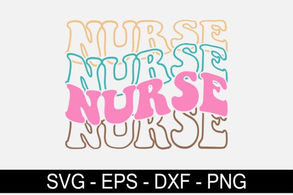 Nurse Retro Svg Design: Graphics and Crafts