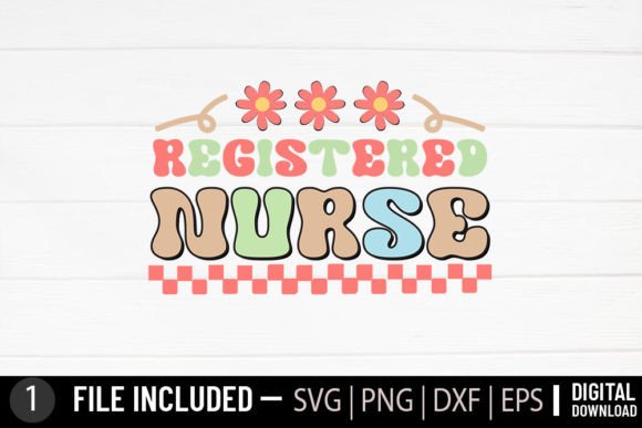Registered Nurse - Nurse Retro SVG